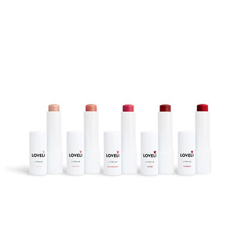 Lippenbalsam-Vorteilsset, 5 Farben, 5 × 6 ml