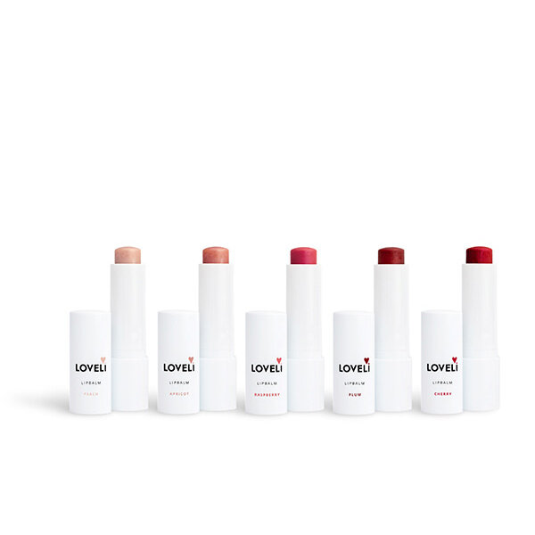 Loveli Lipbalsem voordeelset 5 kleuren - getint