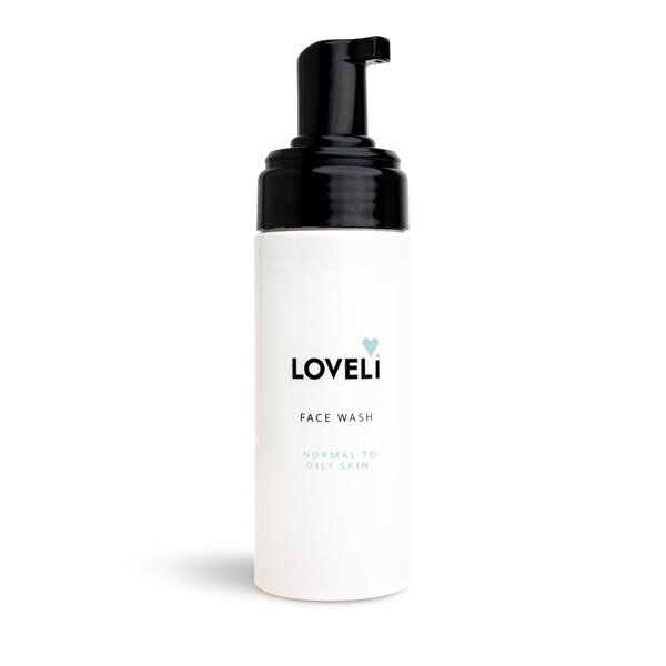Loveli Gesichtsreiniger / Gesichtswaschgel für normale, fettige und unreine Haut 150 ml