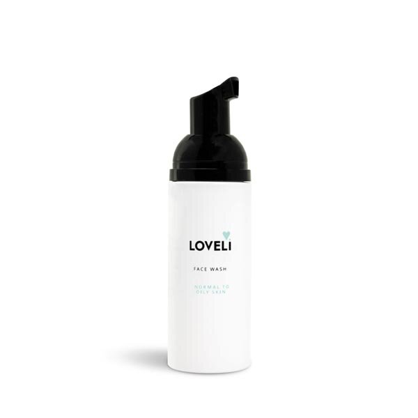 Loveli Travel Facewash  voor normale, vette en onzuivere huid