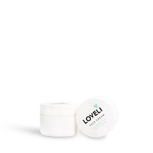 Loveli Travel Face Cream Normale, unreine und fettige Haut