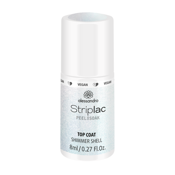 Alessandro Striplac  Topcoat Shimmer Shell 8ml