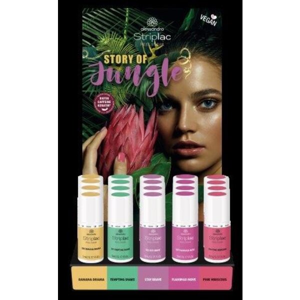 Alessandro Striplac  Voordeelset Story Of Jungle  5x5ml