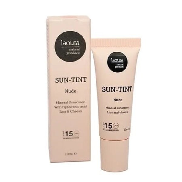 LAOUTA NATURAL  PRODUCTS Lip tint nude spf 15 - getinte  lippenbalsem - 10ml