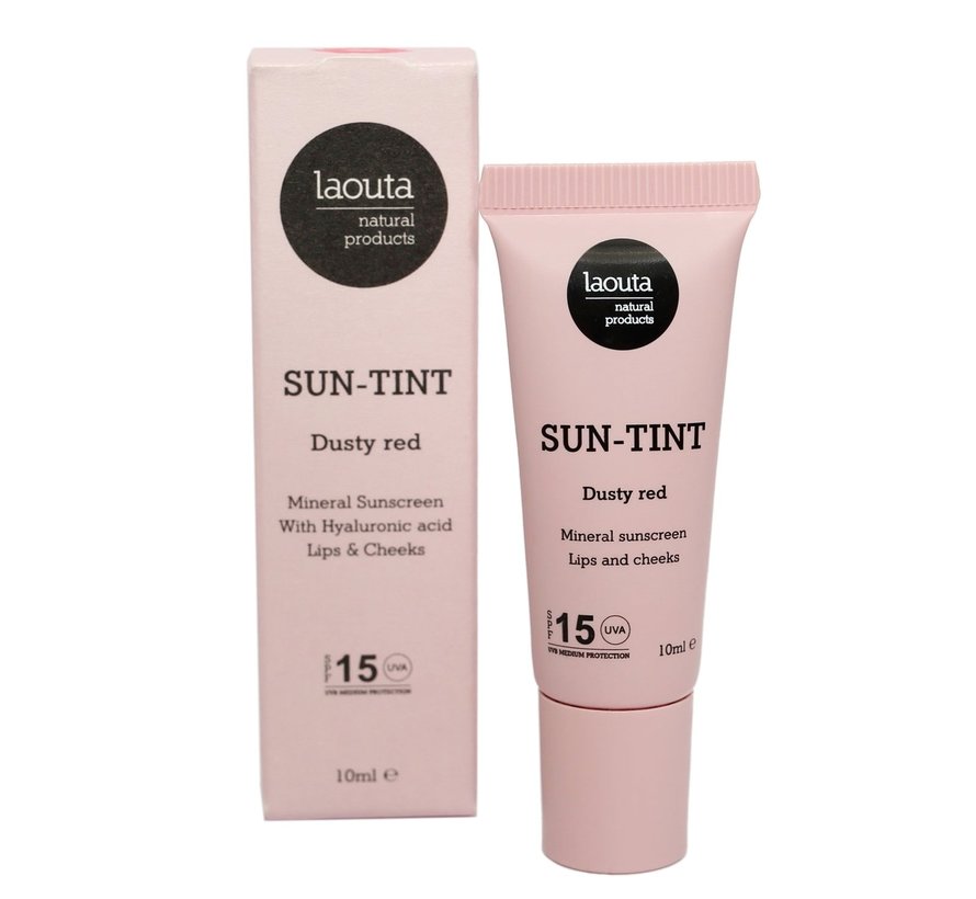 Laouta Lip tint Dusty Red spf 15 - 10ml