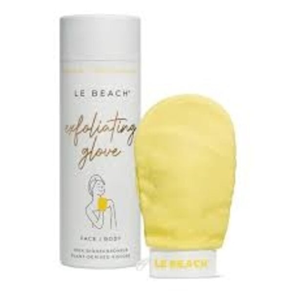 Le Beach Peeling-Handschuh für Gesicht und Körper – Peeling
