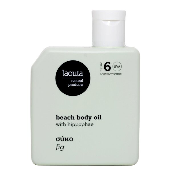 LAOUTA NATURAL  PRODUCTS Beach Body Oil Fig SPF6 - 100ml