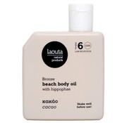 LAOUTA NATURAL  PRODUCTS Bronze Beach Body Oil Cacao SPF6 - 100ml