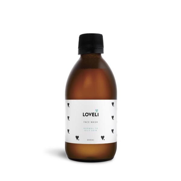 Loveli Gesichtsreiniger für unreine Haut – Nachfüllpackung  – Gesichtsreiniger für unreine Haut und Akne  300 ml