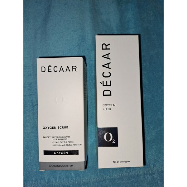 Decaar   Oxygen scrub  en oxygen mask 2x50ml