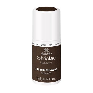 Striplac Snow white 548 Dark Ebbenhout Shimmer 5ml