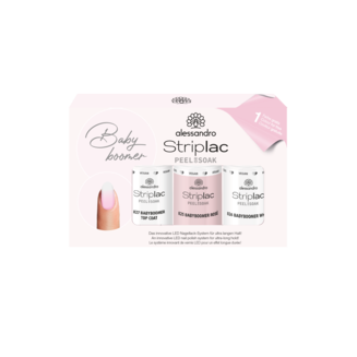 Striplac Baby Boomer nagellak set 3x5ml