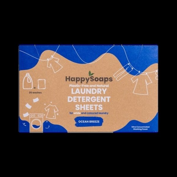 HappySoaps Laundry Detergent sheets 35 st.