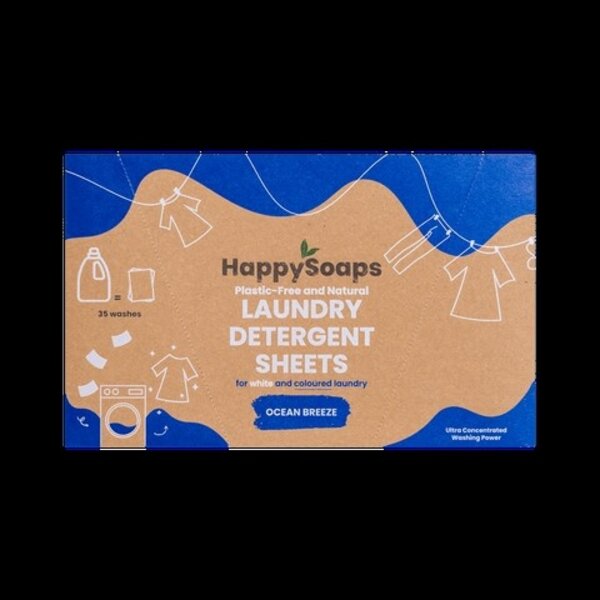 HappySoaps Laundry Detergent sheets 3 st