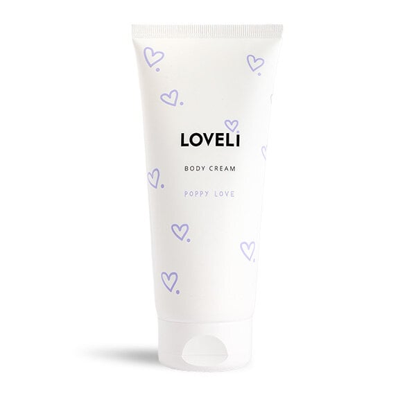 Loveli Body cream Poppy Love - Voedende en verstevigende lichaamsverzorging voor baby's en zwangeren 200ml