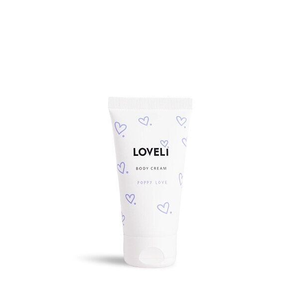 Loveli Körpercreme Poppy Love Reisegröße 50 ml