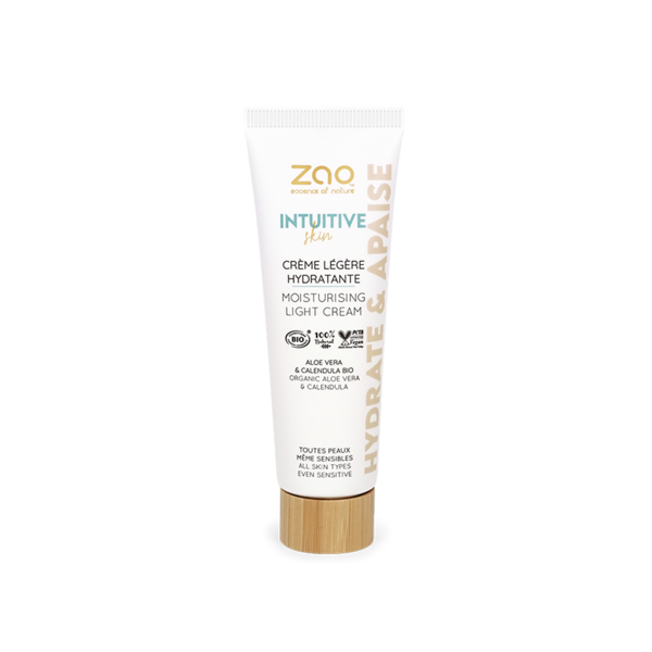 ZAO Skincare & Make-up  intuitive  Moisturizing Light Cream - luchtige dagverzorging voor de normaal tot vette huid 50ml