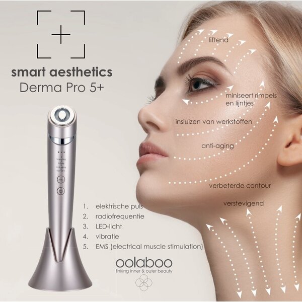 Oolaboo Smart Aesthetics Derma Pro 5+ – Gerät zur Hautstraffung im Gesicht