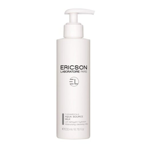 Ericson Laboratoire Fundamentals Aqua Source Moist. Cleansing Milk 200 ml – Reinigungsmilch für feuchtigkeitsarme sowie normale bis trockene Haut