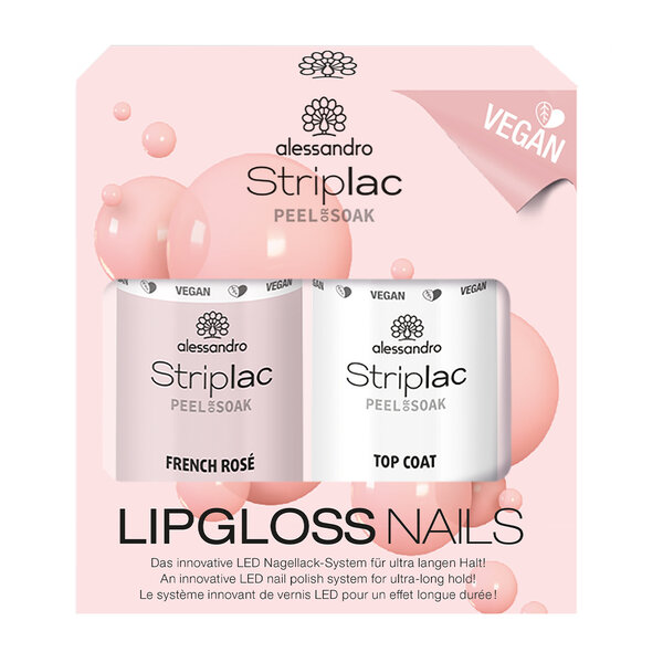 Alessandro Striplac Lipgloss nails 2x 5ml