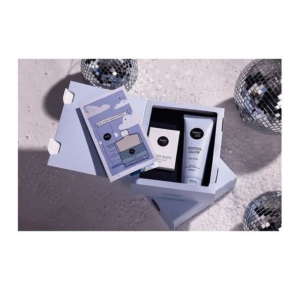 LAOUTA NATURAL  PRODUCTS Winter Glow Set mit Bodybutter und Körperöl