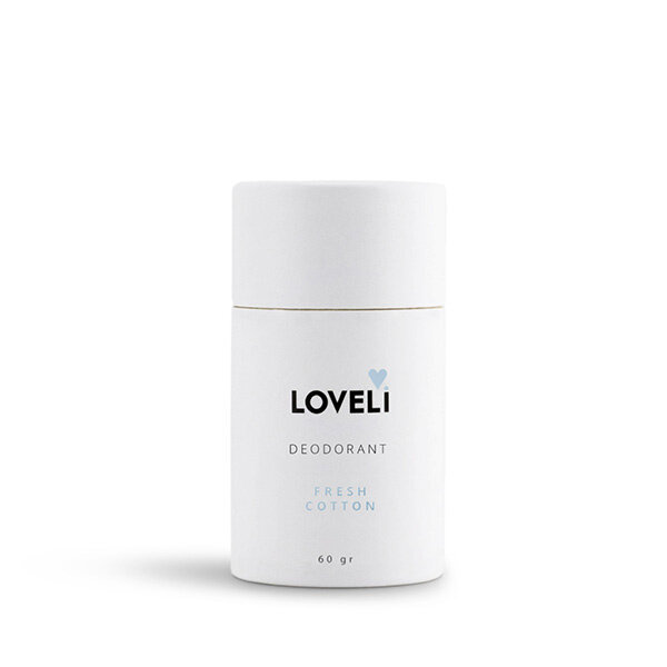 Loveli Deodorant Poeder Fresh Cotton 60 gr