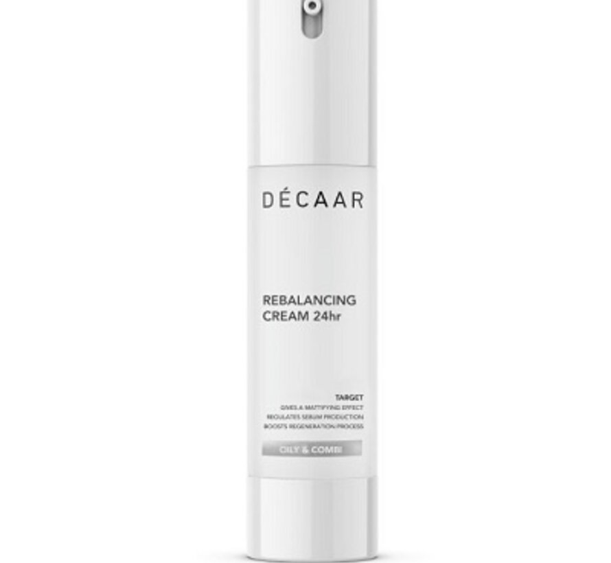 rebalancing cream 24H  50ml dag en nachtcreme (Decaar)