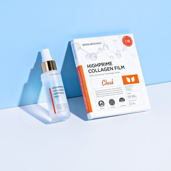 Dermaboost Collageen pads Wangen + Collageen spray 50ml