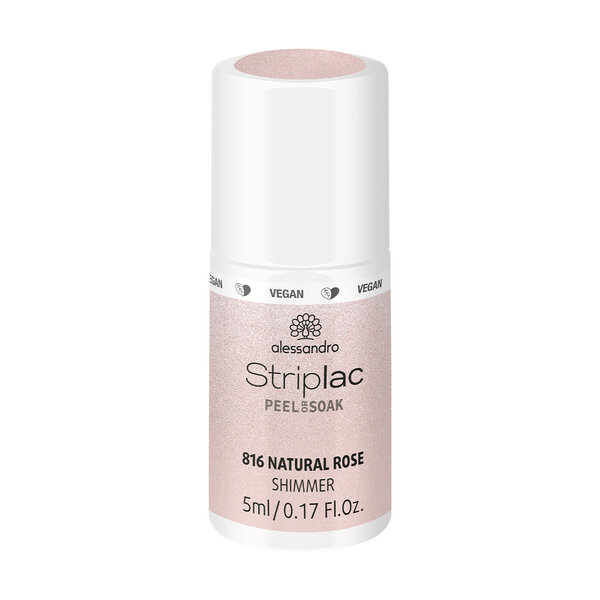 Alessandro Striplac Flower Crush Natural Rose 816 nagellak 5ml