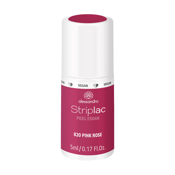 Alessandro Striplac Flower Crush Pink Rose 820 nagellak 5ml