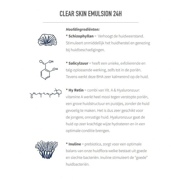 Ann Kathy Clear Skin Emulsion 50ml - Pflege für unreine Haut und Akne-Haut