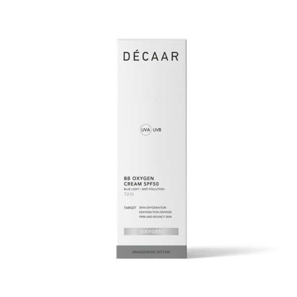 Decaar  BB oxygen spf 50 Tan - 50ml  - BB cream - beschermd