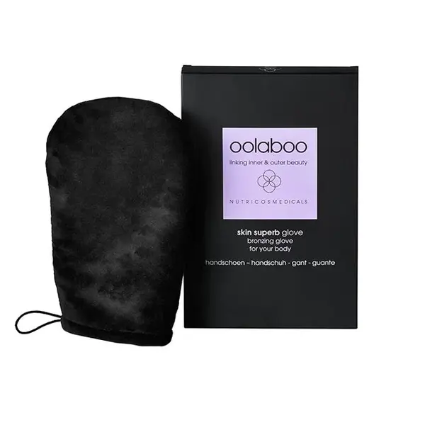 Oolaboo organic skin superb silky bronzing Spray met gratis Glove
