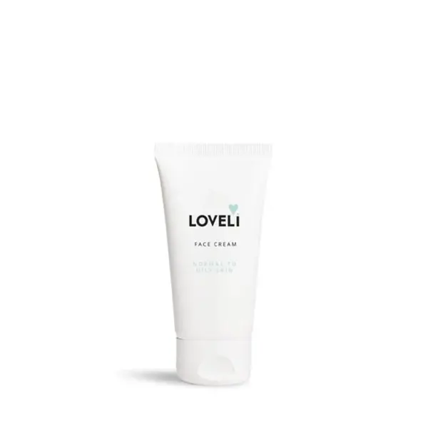 Loveli Vorteilsset für normale, fettige und unreine Haut mit Reinigungslotion und Creme