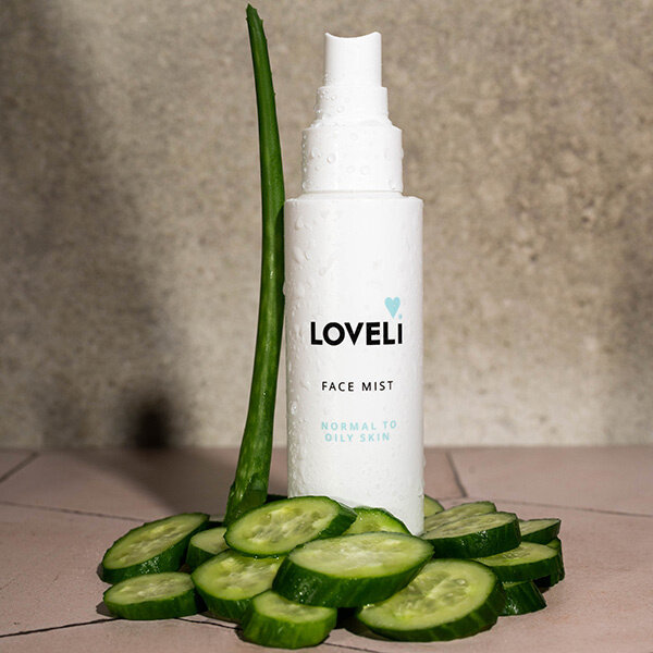 Loveli Facemist / gezichtslotion in spray voor normale, vette en onzuivere huid  100ml