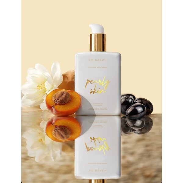 Le Beach Pearly Skin Smooth Moisturizer 250 ml – feuchtigkeitsspendende, glanzverleihende Körperlotion
