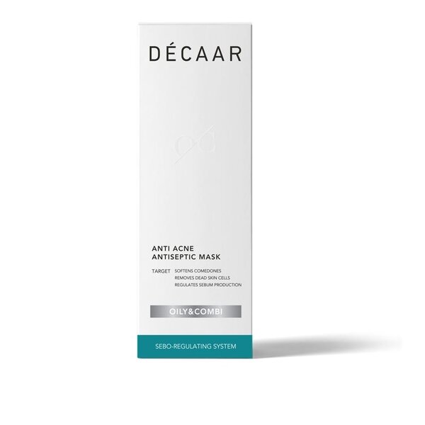 Decaar   Anti Acne - Anti Septic mask - gezichtsmasker bij vette en onzuivere huid en acne  50ml