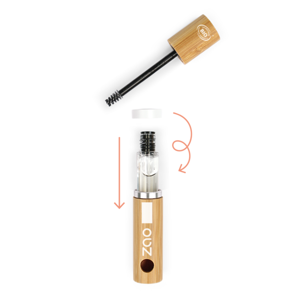 ZAO Skincare & Make-up  Augenbrauen-Mascara Dark 053  – 3,8 ml
