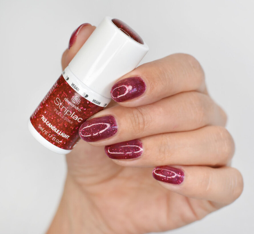 Striplac We love Red - Candle Light 763 nagellak - 5ml