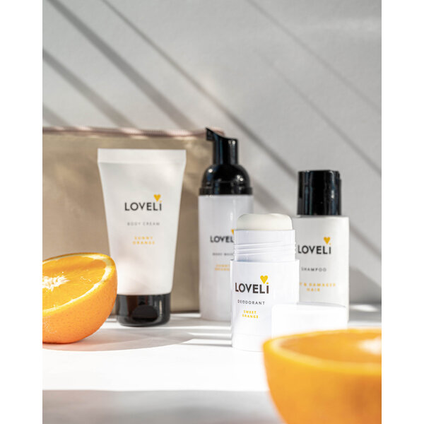 Loveli Travel set  Sweet orange