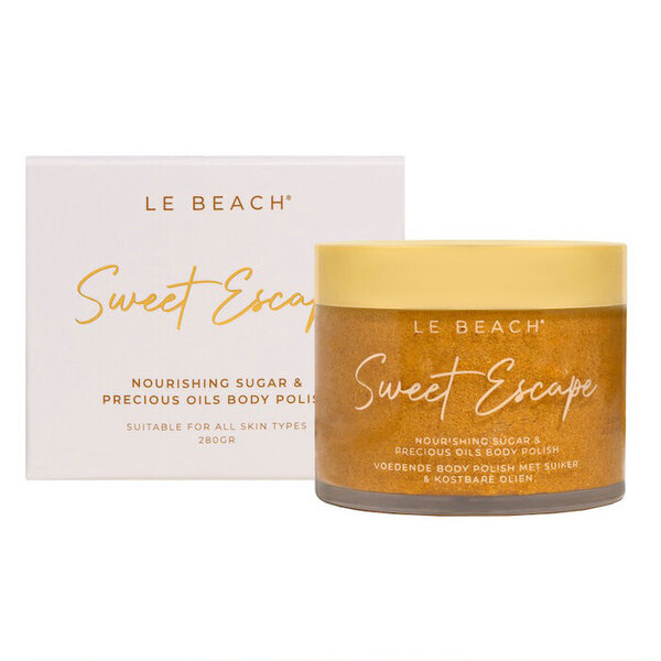 Le Beach Sugar Skin polish  shimmer bodyscrub 280ml