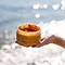 Le Beach Sugar Skin Polish Shimmer Body Scrub – Körperpeeling mit goldenem Schimmer, 280 ml