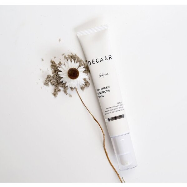 Decaar  Advanced Luminous SPF 50 – 50 ml – Sonnenschutz gegen Hautalterung und Sonnenschäden