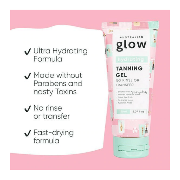 Australian Glow Hydrating Self Tanning Water Gel - Selbstbräuner 150ml