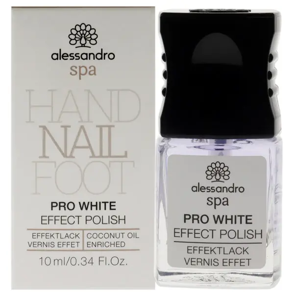 Alessandro Spa Nail Pro White French nagellak 10ml