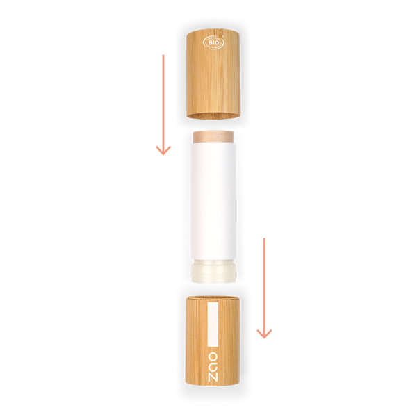 ZAO Skincare & Make-up  refill Shine up Stick Golden Beige 315