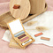 ZAO Skincare & Make-up   Refill Parelmoer Oogschaduw 124 gold vierkant