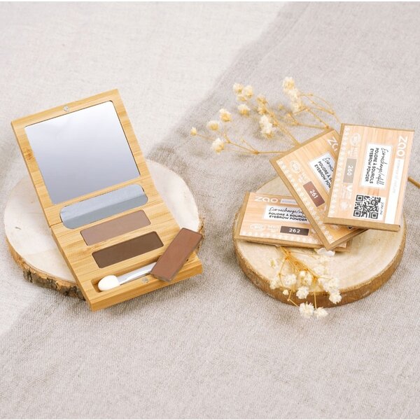 ZAO Skincare & Make-up  Nachfüllpackung Augenbrauenpuder 260 (Blond)