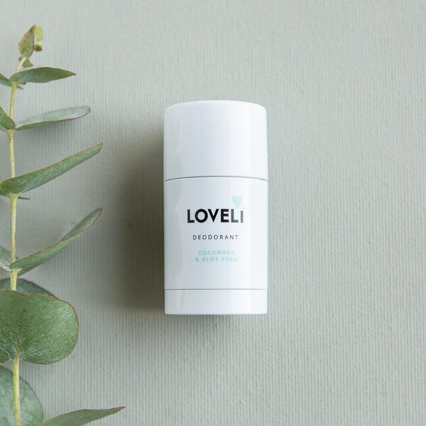 Loveli Deodorant Cucumber aloevera  XL    zonder aluminium   75ml