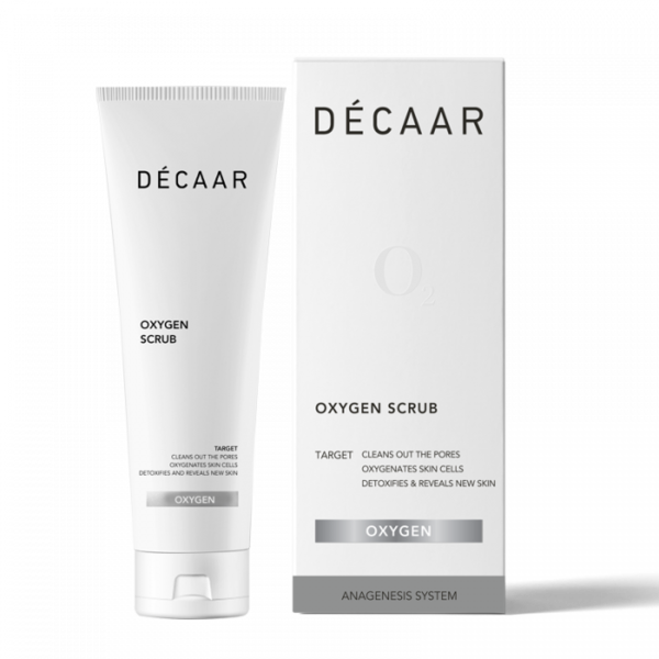 Decaar   Oxygen scrub  gezichtsscrub exfoliant 50ml